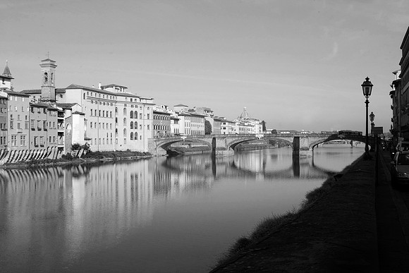 Ponte S. Trinita, Arno River, Florence, Italy