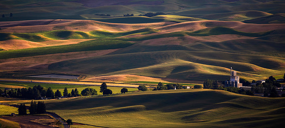 Whitman County Growers from Steptoe Butte, Steptoe Butte State Park, WA