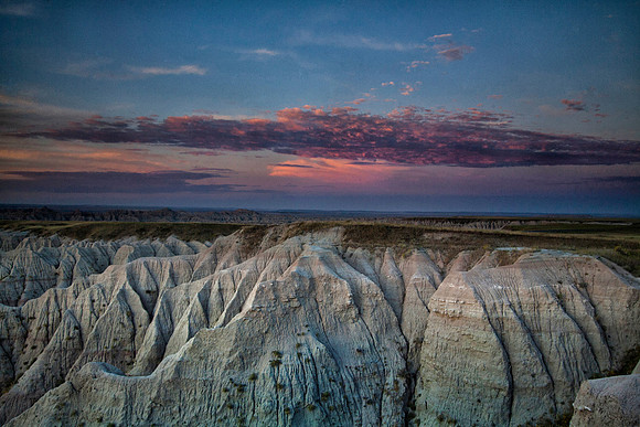 Sunrise, Panoramic Point, Badlands National Park, SD