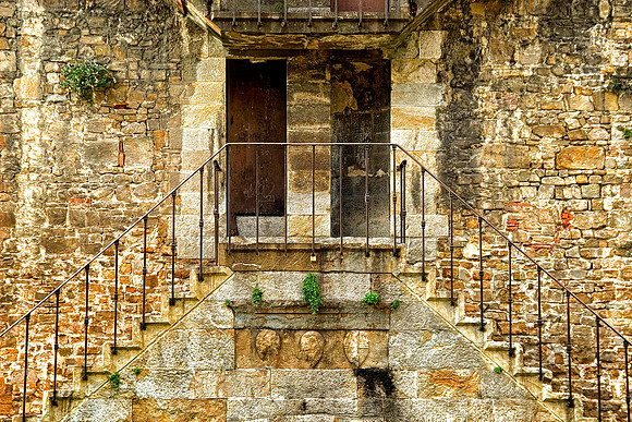 Stairs and Doors III, Florence, Italy