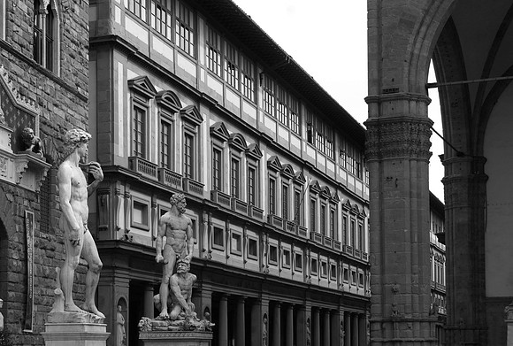 Uffizi Gallery, Palazzo Vecchio, Florence, Italy