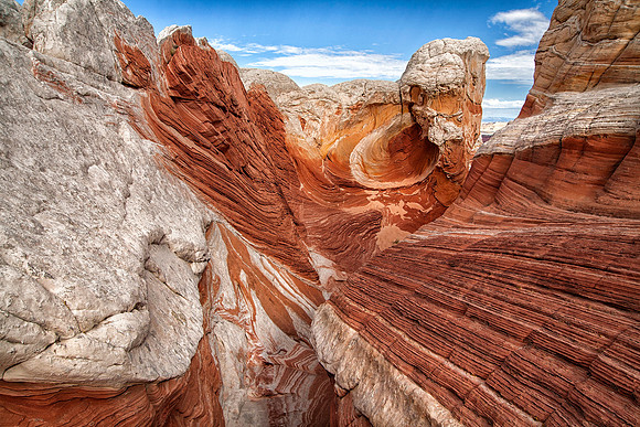 The Wormhole, White Pocket, Vermilion Cliffs National Monument, AZ