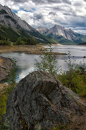 Medicine Lake, Jasper National Park, Alberta, Canada