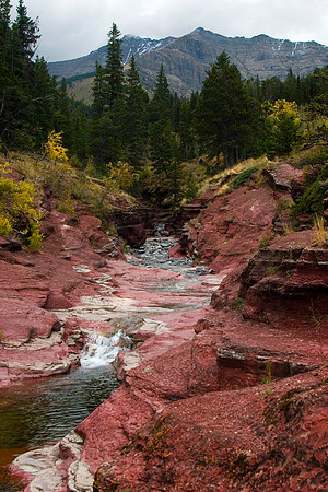 Red Rock Canyon, Waterton-Glacier International Peace Park, Canada