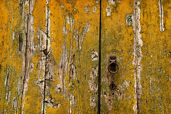 Door, Montefioralle, Italy