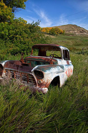 Rusted Truck, Farmstead, Ward County, ND