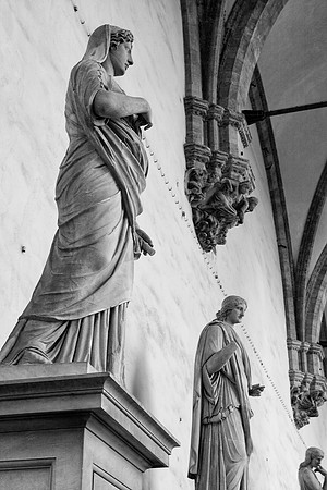 Statues, Piazza della Signoria, Florence, Italy