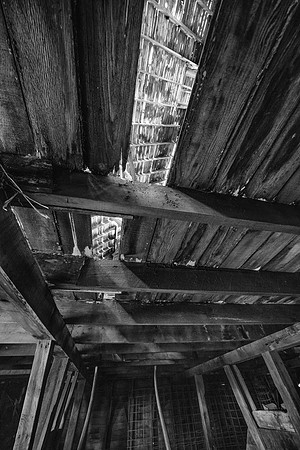 Barn Interior, McHenry County, ND
