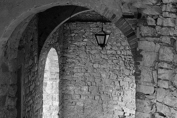 Archway, Montefioralle, Italy