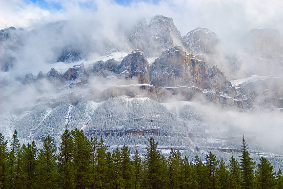Castle Mountain II, Banff National Park, Alberta, Canada